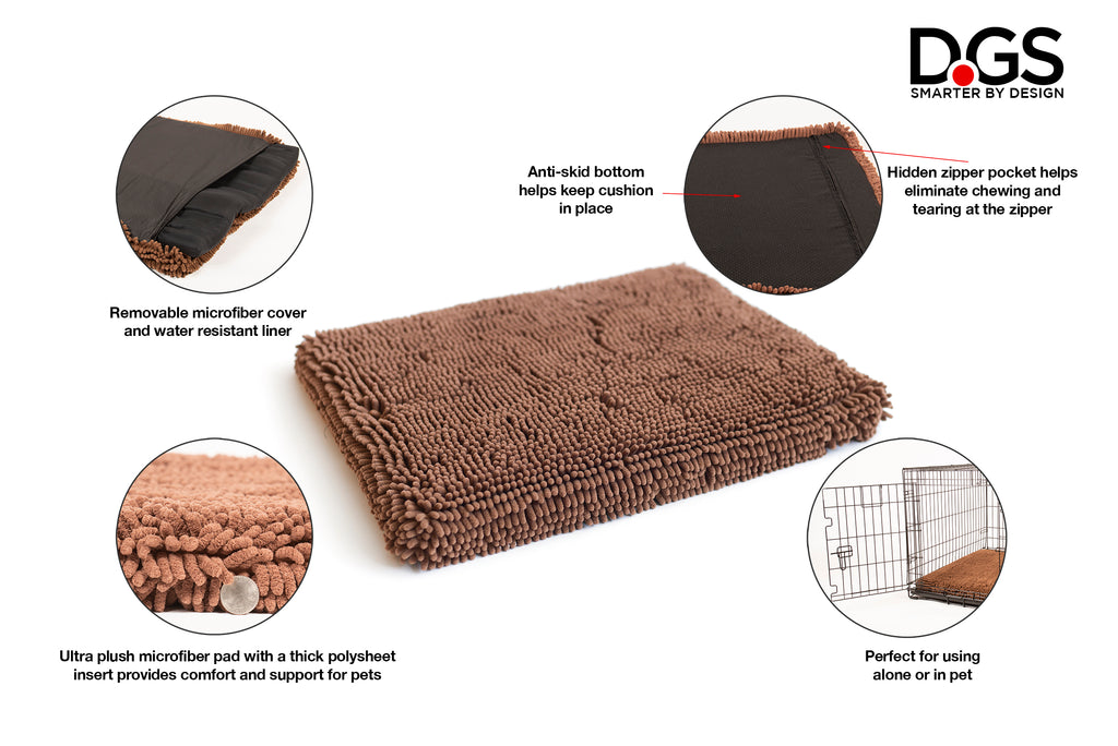 Dog Gone Smart Mat & Crate Covers  Repelz-It Chenille Sleeper Cushion Pet  Mat - Dog < Fred Studio Photo