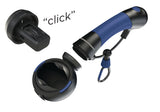 Attach Clicker and treat container to your Gismo handle for an easy training session.