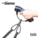 Gismo dual leash holder - dual carabiner engineer to let your walks move around without entangling.