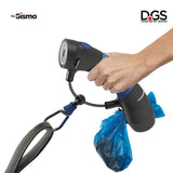 Gismo poop bag dispenser includes carry clip. You don't need to carry the mess. Carry full used poop bag in poop bag dispenser hook.