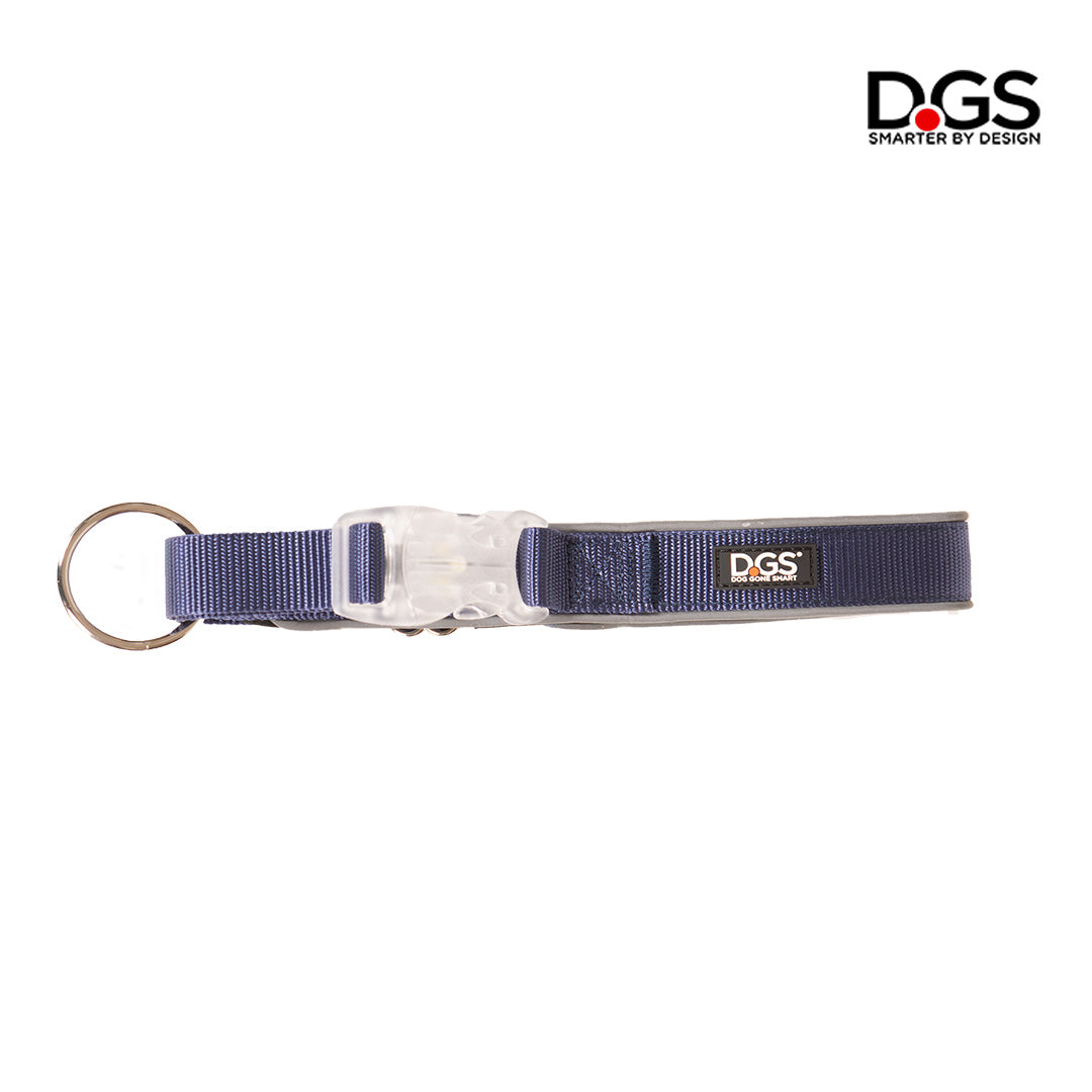 LED collar, LED dog collar, light up collar, visibility collar, dog collar, meteor collar