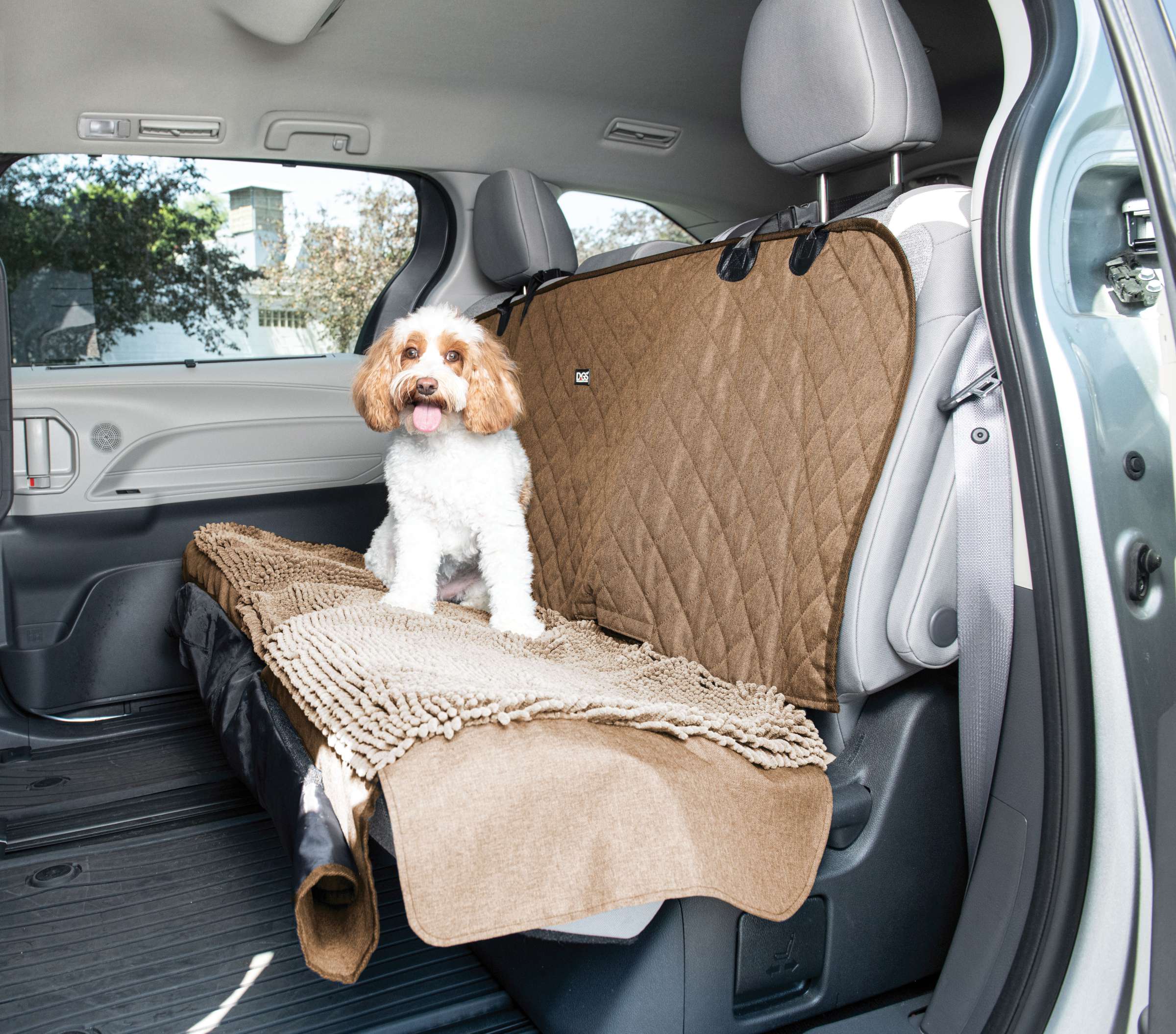 Dirty Dog 3-in-1 Car Seat Cover and Hammock - DGS Pet Products