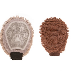 Dirty Dog Grooming Mitt, Microfiber Mitt, Pet Mitt, Water Absorbent Mitt, Silicone Brush, Remove Pet's Dead Hair, Slobber Mitt