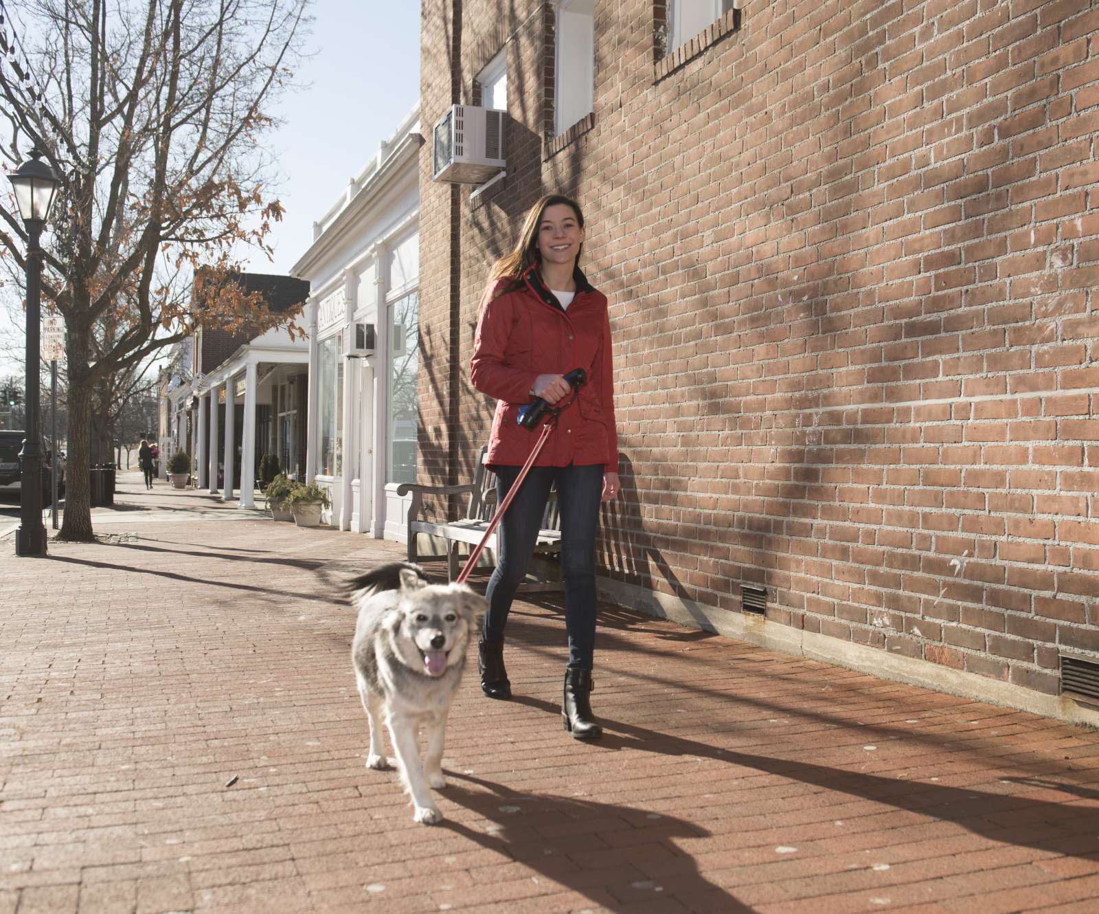 Gismo Handle with Poop Bag Dispenser