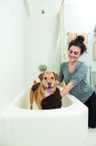 The Dirty Dog Shammy Towel by Dog Gone Smart. Keep control of your dog while you dry him. 