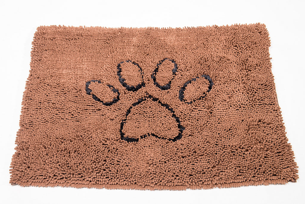 1 PCS Bathroom Absorbent Mat Dark Gray Absorbent Dog Mat For Food And Water  Bowl,Dog